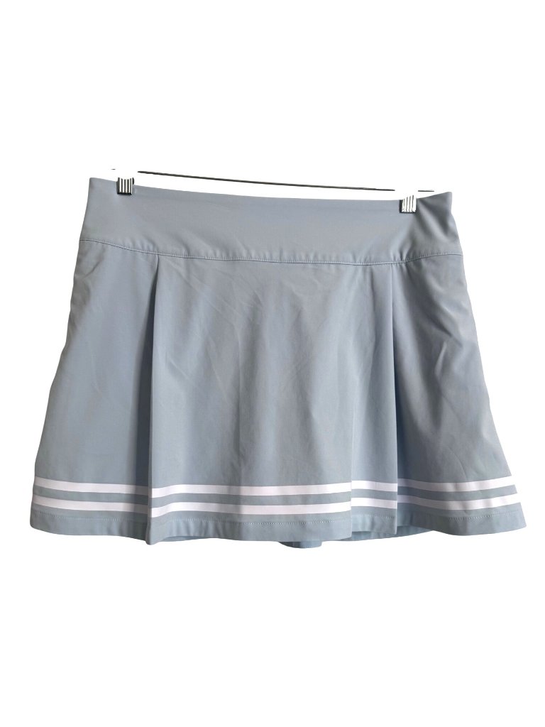 Calia Golf 15" Size Zip Skort Size 12 Light Blue Pleated Nwt